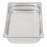 Vogue Heavy Duty Stainless Steel 1/1 Gastronorm Tray 100mm