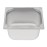 Vogue Heavy Duty Stainless Steel 1/2 Gastronorm Tray 200mm