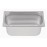 Vogue Heavy Duty Stainless Steel 1/3 Gastronorm Tray 150mm