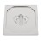 Vogue Heavy Duty Stainless Steel 1/2 Gastronorm Tray Lid