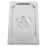 Vogue Heavy Duty Stainless Steel 1/3 Gastronorm Tray Lid