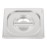 Vogue Heavy Duty Stainless Steel 1/6 Gastronorm Tray Lid