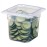 Cambro Polypropylene 1/6 Gastronorm Food Tray 150mm