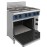 Blue Seal 6 Plate Static Oven Range 22.1kW E506S