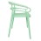 Bolero Mateo Café Chairs Mint Green (2 Pack)