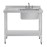 Vogue Single Sink Left Hand Drainer 1000mm