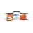 Status Heavy Duty Extention Socket Lead with Orange Plug 10m