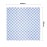 Vogue Chef Tea Towel Blue