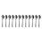 Nisbets Essentials Budget Teaspoons (12 Pack)