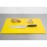 Hygiplas High Density Antibacterial Yellow Chopping Board 455x305x12mm