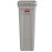 Rubbermaid Slim Jim Container with Venting Channels Grey 60Ltr