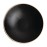 Olympia Canvas Shallow Tapered Bowls Delhi Black 200mm (6 Pack)