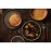 Olympia Canvas Flat Plates Green Verdigris 250mm (6 Pack)