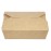 Colpac Recyclable Kraft Microwaveable Food Boxes 1950ml / 68oz (200 Pack)
