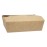 Colpac Recyclable Kraft Microwaveable Food Boxes 1950ml / 68oz (200 Pack)
