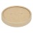 Colpac Recyclable Kraft Microwavable Soup Cup Lids 8oz and 12oz (500 Pack)