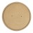 Colpac Recyclable Kraft Microwavable Soup Cup Lids 450ml (500 Pack)