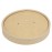 Colpac Recyclable Kraft Microwavable Soup Cup Lids 450ml (500 Pack)