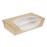 Colpac Recyclable Kraft Tuck-Top Salad Boxes With Window 1000ml (200 Pack)
