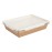 Colpac Fuzione Recyclable Paperboard Food Trays With Lid 1000ml / 35oz