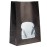Colpac Recyclable Paper Sandwich Bags With Window Black (250 Pack)