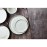 Olympia Cavolo Flat Round Bowls Spring Green 220mm (4 Pack)