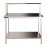 Vogue Stainless Steel Wall Prep Table Welded with Gantry 1200mm