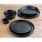 Olympia Cavolo Dipping Dishes Textured Black 67mm (12 Pack)