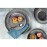 Olympia Cavolo Flat Round Bowls Charcoal Dusk 143mm (6 Pack)