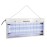 Eazyzap Energy Efficient Stainless Steel LED Fly Killer 150m²