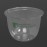 Vegware 96-Series Compostable PLA Deli Pots 10oz (1000 Pack)