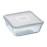 Pyrex Cook & Freeze Square Dish with Lid 2Ltr