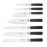 Vogue Bistro Bread Knife Black 20.5cm