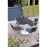 Bolero Aluminium Square Table Top Black 700mm