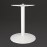 Bolero Cast Iron Round Table Base White