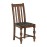 Mayfair Dining Chairs with Black Diamond Padded Seat (2 Pack)