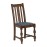 Mayfair Dining Chairs with Blue Diamond Padded Seat (2 Pack)