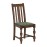 Mayfair Dining Chairs with Green Diamond Padded Seat (2 Pack)