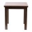 Kendal Square Dining Table Dark Wood 700x700mm