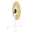 Bolero Folding Polypropylene Table 800mm Mustard Yellow