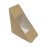 Fiesta Recyclable Standard Sandwich Wedges with PET Window (500 Pack)