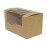 Fiesta Recyclable Bloomer Box with PET Window 70x125mm (500 Pack)