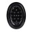 Wham Enamel Oval Roaster Black 240x333mm
