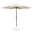 Bolero Seville Round Parasol 3m Diameter Cream