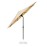 Bolero Seville Round Parasol 3m Diameter Cream