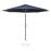 Bolero Seville Round Parasol 3m Diameter Navy Blue
