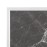 Bolero Dark Granite Effect Outdoor Tempered Glass Table Top White Trim 700mm
