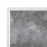 Bolero Dark Stone Effect Outdoor Tempered Glass Table Top White Trim - 700mm