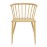 Bolero Harrowdene Metal Side Chairs Wood Effect (2 Pack)