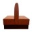 Double Booth in Bison Tan Vinyl